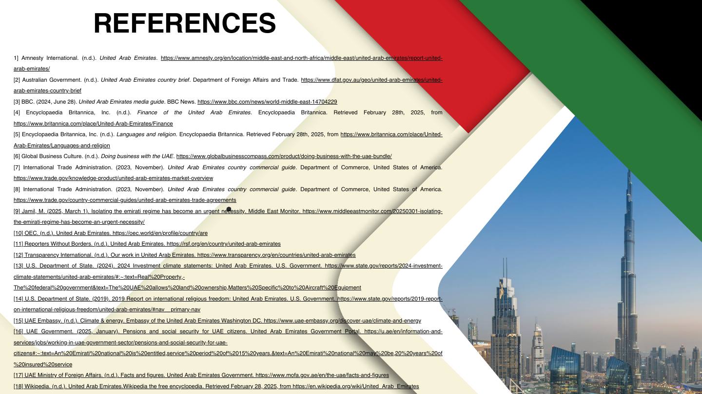 International business presentation slide 13